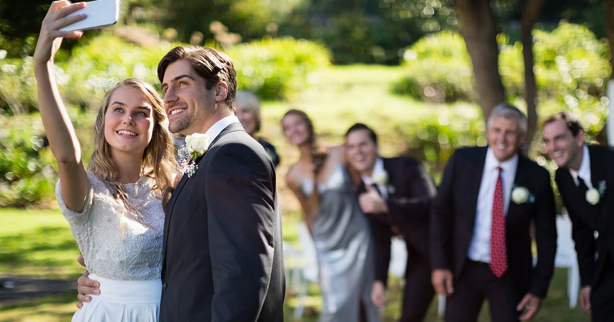 Adding wedding pictures to Pinterest is a great marketing strategy.